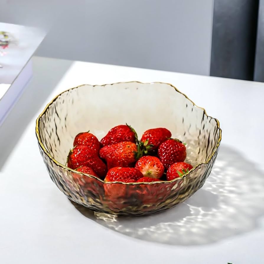 クリスタル フルーツバスケット ガラス工芸品 クリスタル フルーツバスケット ガラス工芸品